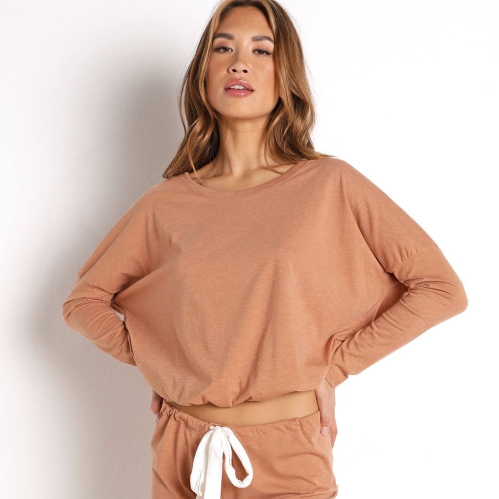 Eberjey Heather Slouchy Top